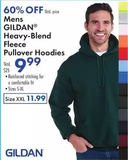 Boscov's Mens GILDAN Heavy-Blend Fleece Pullover Hoodies offer