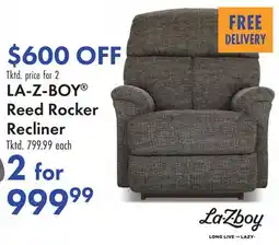 Boscov's LA-Z-BOY Reed Rocker Recliner offer