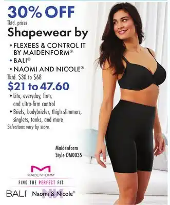 Boscov's Shapewear by offer