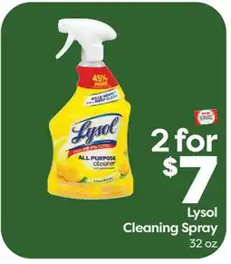 Weis Markets Lysol Cleaning Spray offer