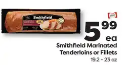 Weis Markets Smithfield Marinated Tenderloins or Fillets offer