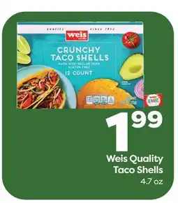 Weis Markets Weis Quality Taco Shells offer