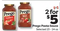 Weis Markets Prego Pasta Sauce offer