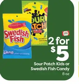 Weis Markets Sour Patch Kids or Swedish Fish Candy offer