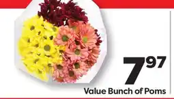 Weis Markets Value Bunch of Poms offer