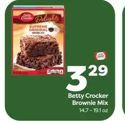 Weis Markets Betty Crocker Brownie Mix offer