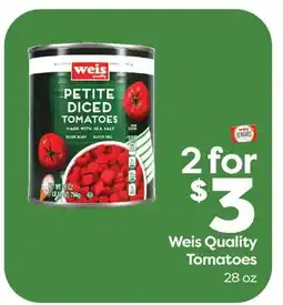 Weis Markets Weis Quality Tomatoes offer