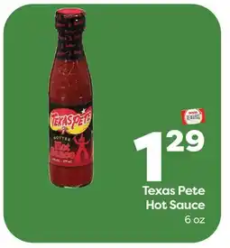 Weis Markets Texas Pete Hot Sauce offer