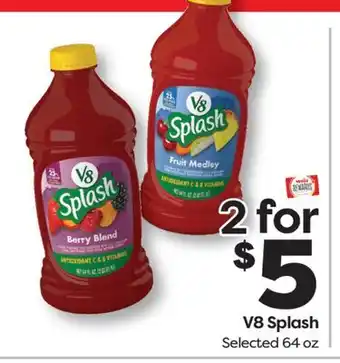 Weis Markets V8 Splash offer