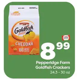 Weis Markets Pepperidge Farm Goldfish Crackers offer