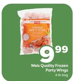 Weis Markets Weis Quality Frozen Party Wings offer