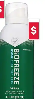 CVS Biofreeze topical pain relief offer
