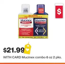 CVS Mucinex combo offer