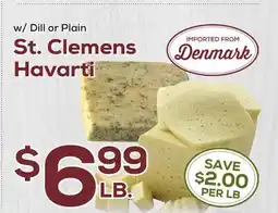 DeCicco & Sons St. Clemens Havarti offer