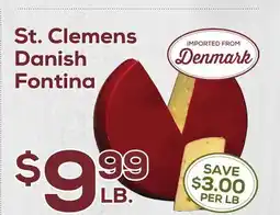 DeCicco & Sons St. Clemens Danish Fontina offer