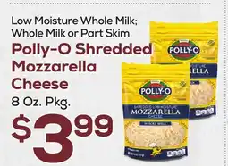 DeCicco & Sons Polly-O Shredded Mozzarella Cheese offer