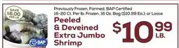 DeCicco & Sons Peeled & Deveined Extra Jumbo Shrimp offer