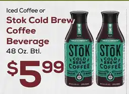 DeCicco & Sons Stok Cold Brew Coffee Beverage offer