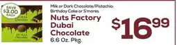 DeCicco & Sons Nuts Factory Dubai Chocolate offer