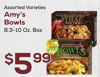 DeCicco & Sons Amy's Bowls offer
