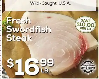 DeCicco & Sons Fresh Swordfish Steak offer
