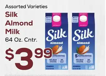 DeCicco & Sons Silk Almond Milk offer