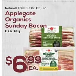 DeCicco & Sons Applegate Organics Sunday Bacon offer