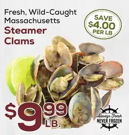 DeCicco & Sons Steamer Clams offer