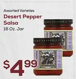 DeCicco & Sons Desert Pepper Salsa offer