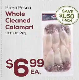 DeCicco & Sons PanaPesca Whole Cleaned Calamari offer