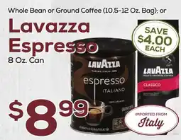 DeCicco & Sons Lavazza Espresso 8 Oz. Can offer