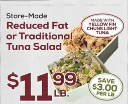 DeCicco & Sons Reduced Fat or Traditional Tuna Salad offer