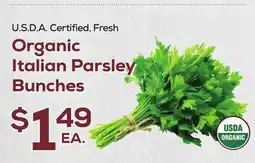 DeCicco & Sons Organic Italian Parsley Bunches offer