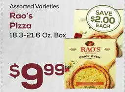 DeCicco & Sons Rao's Pizza offer