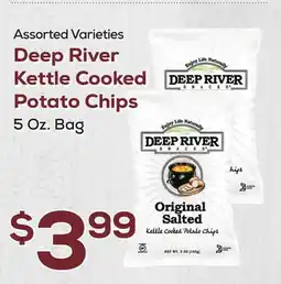 DeCicco & Sons Deep River Kettle Cooked Potato Chips offer