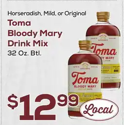 DeCicco & Sons Toma Bloody Mary Drink Mix offer