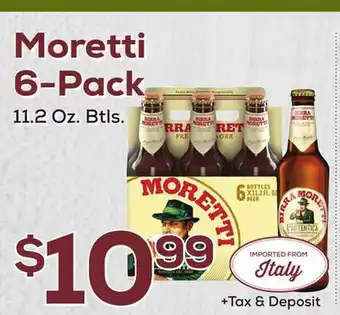DeCicco & Sons Moretti 6-Pack offer