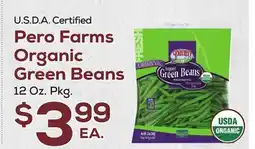 DeCicco & Sons Pero Farms Organic Green Beans offer