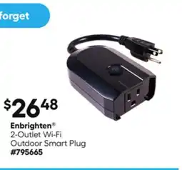 Lowe's 2-Outlet Wi-Fi Outdoor Smart Plug offer