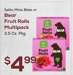 DeCicco & Sons Bear Fruit Rolls Multipack offer