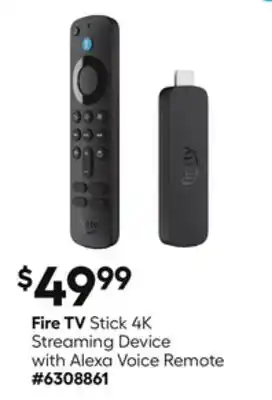 Lowe's Fire TV Stick 4K Streaming Device with Alexa Voice Remote offer