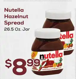 DeCicco & Sons Nutella Hazelnut Spread offer