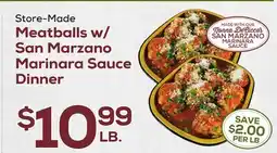 DeCicco & Sons Meatballs w/San Marzano Marinara Sauce Dinner offer