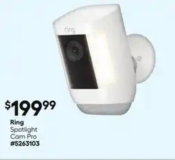 Lowe's Ring Spotlight Cam Pro offer