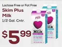 DeCicco & Sons Skim Plus Milk offer