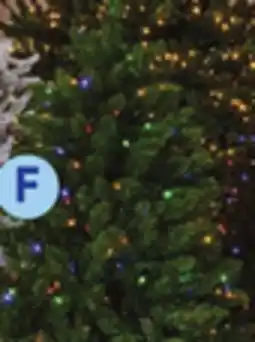 Lowe's 5-ft Greensboro Pre-Lit Artificial Christmas Tree with Color Changing LED Lights offer