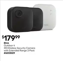 Lowe's Outdoor 4 XR-Wireless Security Camera with Extended Range 2-Pack offer