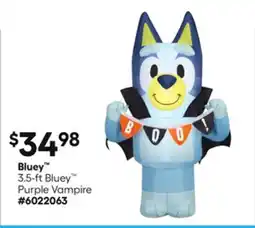 Lowe's 3.5-ft Bluey Purple Vampire offer