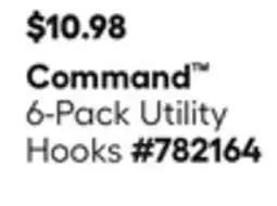 Lowe's Command 6-Pack Utility Hooks offer
