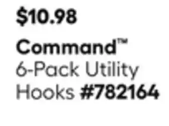 Lowe's Command 6-Pack Utility Hooks offer